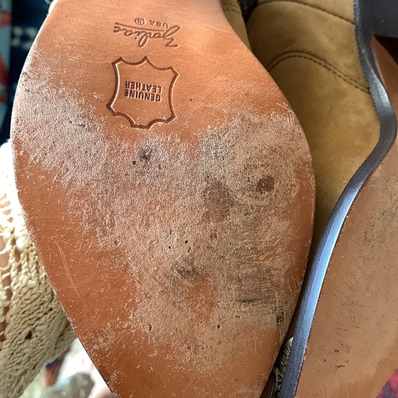 COPY - Vintage Zodiac USA Leather Cowboy Boots Size 8.5 - Picture 10 of 14